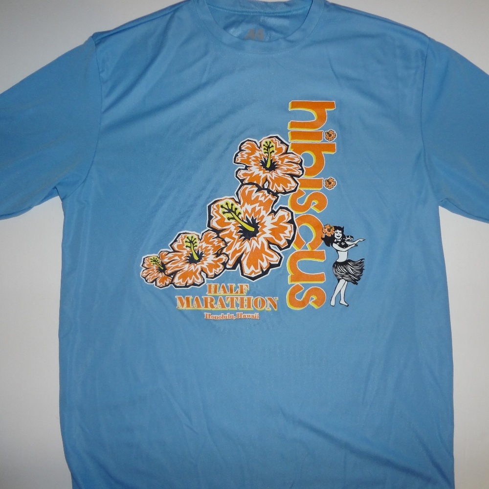 Light blue sports tee